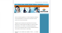 Desktop Screenshot of electrovial.com